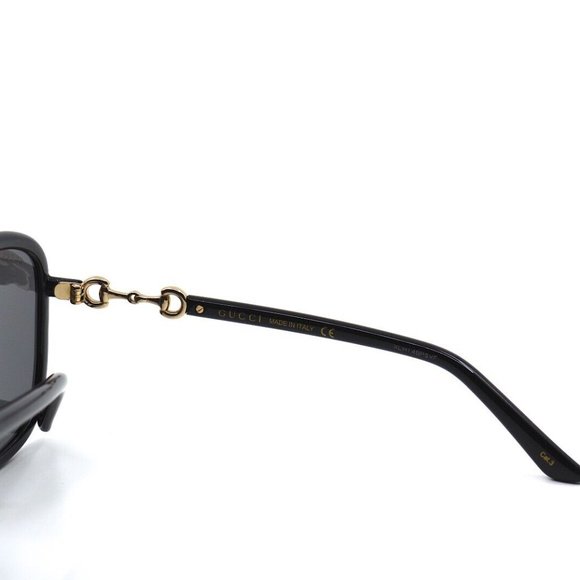 NEW GUCCI GG0892SA 001 BLACK GREY AUTHENTIC SUNGLASSES 50-19 - Picture 13 of 15